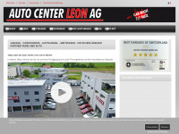 autoleon.ch Webseite Vorschau