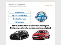 autoankauf-in-berlin.de.rs Webseite Vorschau