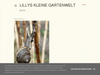 lillyskleinegartenwelt.blogspot.com Webseite Vorschau