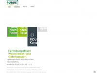 purus-paletten.de Webseite Vorschau