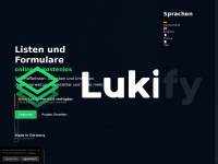 lukify.com Webseite Vorschau