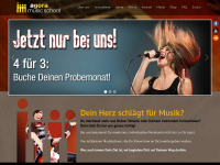 agoramusicschool.com Webseite Vorschau