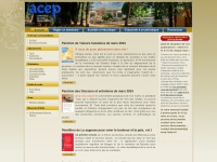 acep-france.fr Webseite Vorschau