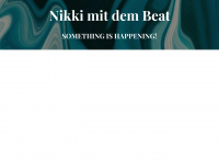 nikkimitdembeat.de Webseite Vorschau