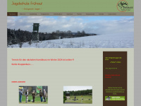 jagdschule-fruehauf.de Webseite Vorschau