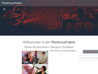 rhythmusfabrik.de Webseite Vorschau