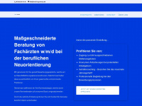 med-in-germany.de Webseite Vorschau