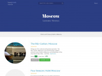luxuryhotels-moscow.com Webseite Vorschau