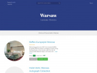 luxuryhotels-warsaw.com Webseite Vorschau