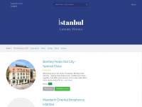 luxuryhotels-istanbul.com Webseite Vorschau