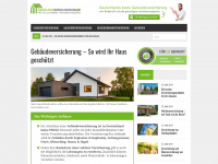 gebäudeversicherung.eu Webseite Vorschau