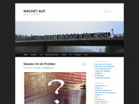 wachetauf.wordpress.com Webseite Vorschau