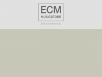 ecmmusicstore.de Webseite Vorschau