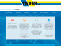 tieber-kies.com Webseite Vorschau