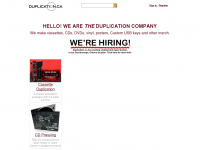 duplication.ca Webseite Vorschau