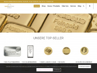 gold-and-silver-world.com Webseite Vorschau