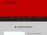 arachnoaddict.de Webseite Vorschau