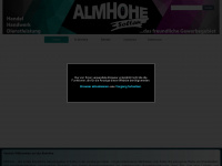 almhoehe.com Webseite Vorschau