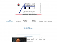 auerumbau.at Webseite Vorschau