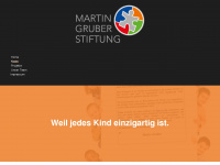 martin-gruber-stiftung.de Webseite Vorschau