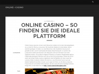 online--casino.tech Webseite Vorschau