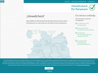 umweltcheck-ep.de Webseite Vorschau