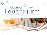 clubhaus-am-leuchtturm.de Webseite Vorschau