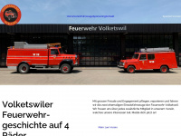feuerwehroldies-volketswil.ch Webseite Vorschau