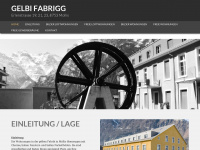 gelbi-fabrigg.ch Webseite Vorschau