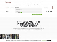 fitnessland-sw.de Webseite Vorschau