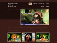 puppentheater-kinderkram.de Webseite Vorschau