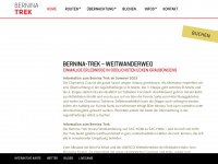 bernina-trek.ch Webseite Vorschau