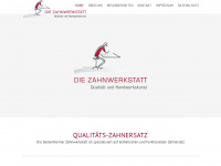 die-zahnwerkstatt.com Webseite Vorschau
