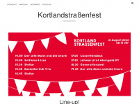 kortlandfest.de Webseite Vorschau