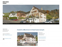 sonneuznach.ch Webseite Vorschau