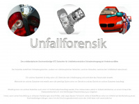 unfallforensik.com Webseite Vorschau