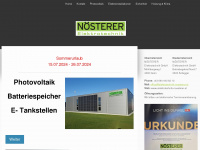 elektrotechnik-noesterer.at Webseite Vorschau