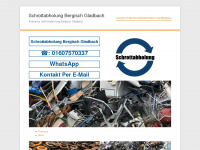 schrottabholung-bergisch-gladbach.de.rs Webseite Vorschau