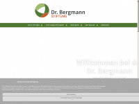 dr-bergmann-stiftung.de Webseite Vorschau