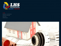 lhs-haustechnik.de Webseite Vorschau