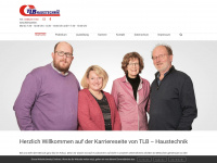 karriere-tlb-haustechnik.de Webseite Vorschau