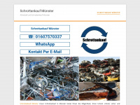schrottankauf-muenster.de.rs Webseite Vorschau