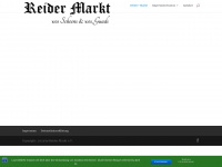 reider-markt.de Webseite Vorschau