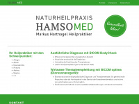 hamsomed.de Webseite Vorschau