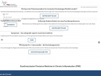 precisionmedicine.de Webseite Vorschau