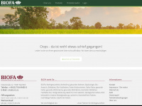 biofa-de.com Webseite Vorschau