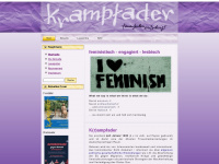 feminismus-zeitung.de Webseite Vorschau