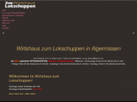 wirtshaus-zum-lokschuppen.de Webseite Vorschau