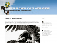 adlerwarte-obernberg.at Webseite Vorschau