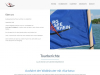 seemalrhein.de Webseite Vorschau